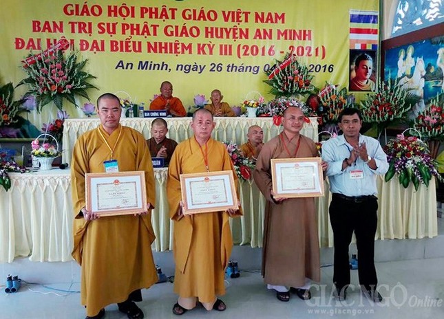 Kiên Giang: Phật giáo huyện An Minh đại hội lần III ảnh 2 3am.jpg