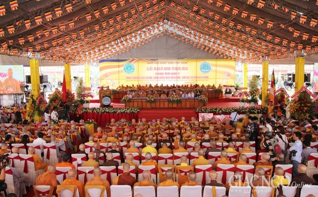 Long trọng khánh thành giai đoạn I cơ sở mới Học viện PGVN tại TP.HCM ảnh 32 VG -HV (13).jpg