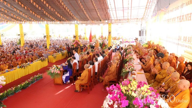 Long trọng khánh thành giai đoạn I cơ sở mới Học viện PGVN tại TP.HCM ảnh 34 VG -HV (15).jpg