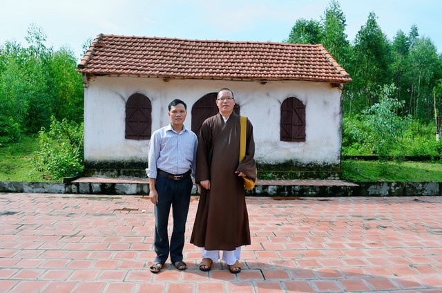 Trụ trì chùa Trường Sa nhận nhiệm vụ mới ảnh 1 Chua Thanh Son.jpg