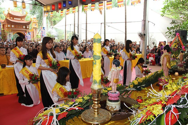 Lào Cai: Đại lễ Phật đản ở tỉnh địa đầu của đất nước ảnh 2 a Lao cai 3.jpg
