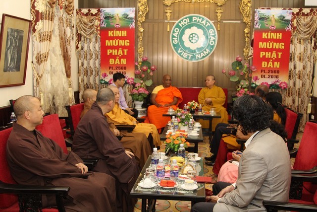 Hội Đoàn kết Sri Lanka - Việt Nam thăm GHPGVN ảnh 1 hnoi 1.jpg