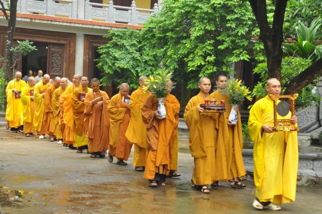 Hà Nội: Các trường hạ khai pháp an cư ảnh 5 bo de 2.jpg