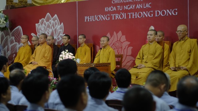 Chùa Giác Ngộ tổ chức khóa tu Ngày an lạc lần 3 ảnh 1 a chua GN 1.jpg