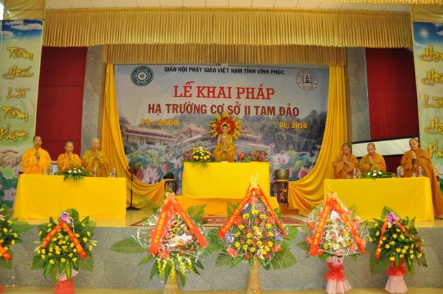 Vĩnh Phúc: Khai pháp an cư trường hạ cơ sở 2 ảnh 1 khaiphap 1.jpg