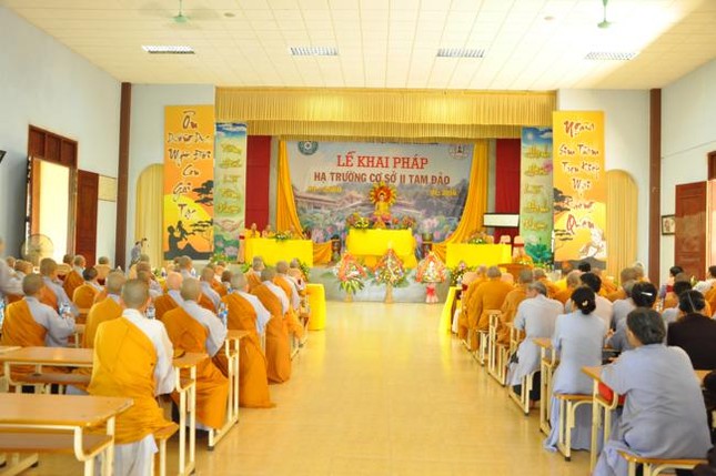 Vĩnh Phúc: Khai pháp an cư trường hạ cơ sở 2 ảnh 2 khaiphap 2.jpg