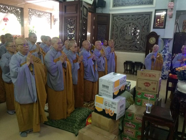 Ni giới thăm Học viện PGVN cơ sở Lê Minh Xuân ảnh 4 phap vo.jpg