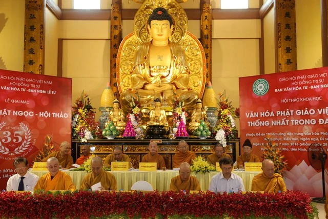 "Văn hóa Phật giáo VN - thống nhất trong đa dạng" ảnh 1 1 hoithao 1.jpg