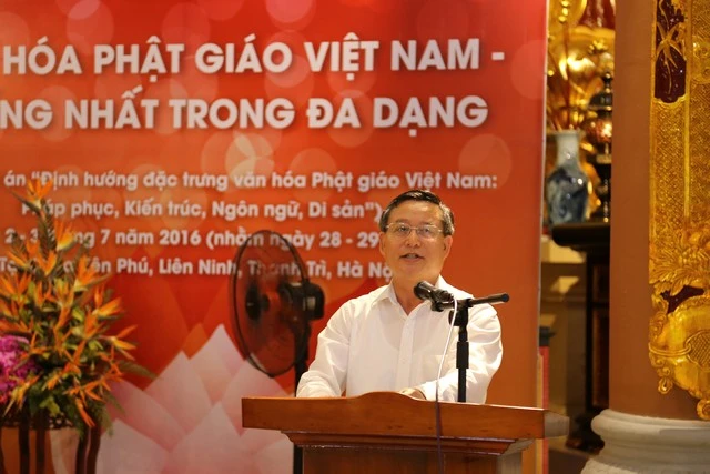 "Văn hóa Phật giáo VN - thống nhất trong đa dạng" ảnh 3 1 hoithao 3.jpg