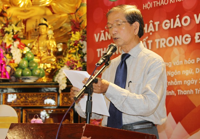 Bế mạc hội thảo về văn hóa Phật giáo VN ảnh 2 2 anh hn 2.jpg