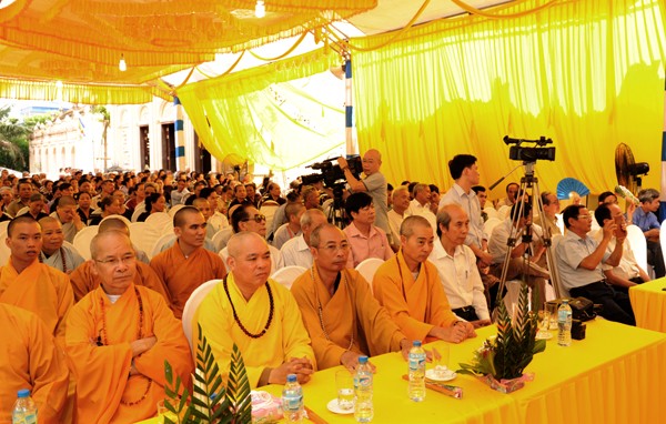 Nam Định: Trường hạ chùa Cổ Lễ khai pháp an cư ảnh 2 DSC_4603.jpg
