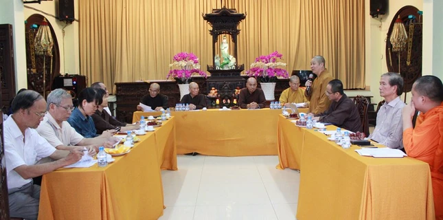 Ban Văn hóa và Ban Nghi lễ T.Ư cùng tổ chức tọa đàm ảnh 1 1bvha.jpg