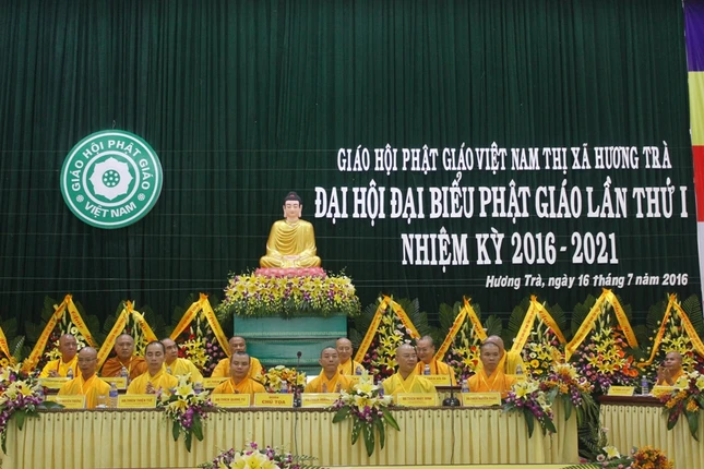 TT-Huế: Đại hội lần thứ nhất Phật giáo TX.Hương Trà ảnh 2 huongtra2.jpg