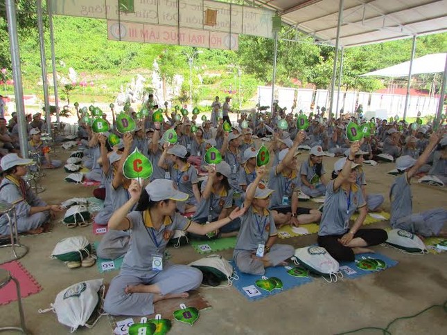 Gần 400 bạn trẻ tham dự hội trại Trúc Lâm 3 ảnh 1 1 tamvuong 1.jpg