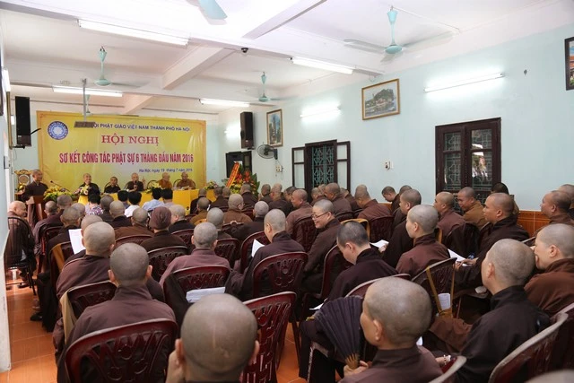 BTS GHPGVN TP.Hà Nội tổ chức sơ kết Phật sự ảnh 4 hnoi 1.jpg