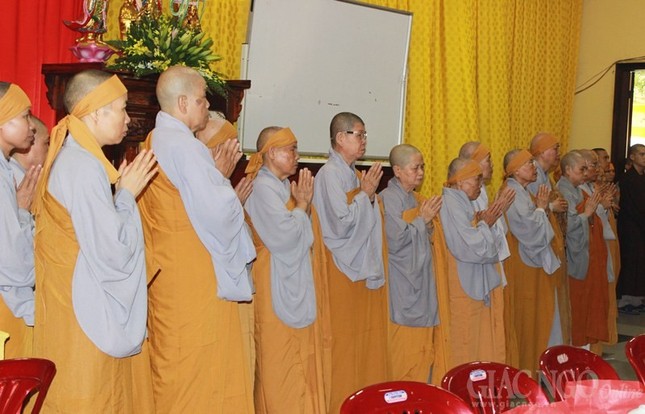TP.HCM: Tổ đình Vĩnh Nghiêm tạ pháp an cư ảnh 5 5bh.jpg