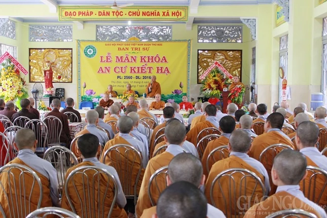 TP.HCM: Phật giáo Q.Thủ Đức mãn khóa an cư ảnh 1 1td.jpg