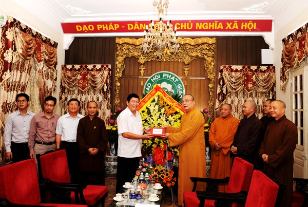 Ban Tôn giáo Chính phủ, Bộ Công an chúc mừng Vu lan ảnh 1 DSC_7715.jpg