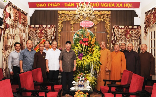 Ban Tôn giáo Chính phủ, Bộ Công an chúc mừng Vu lan ảnh 2 DSC_7739.jpg