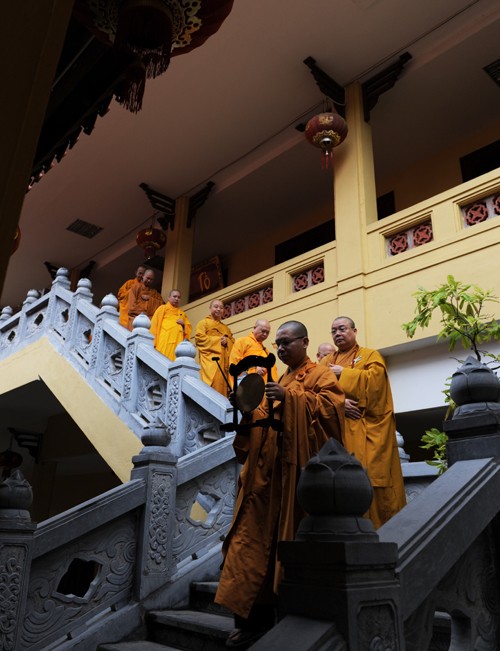 Hà Nội: Trường hạ Quán Sứ làm lễ Tự tứ ảnh 2 quansu 6.jpg