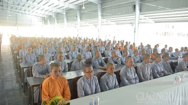 Học viện PGVN tại TP.HCM khai giảng năm học mới ảnh 7 hocvienpg07.jpg