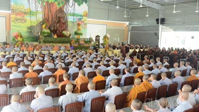 Học viện PGVN tại TP.HCM khai giảng năm học mới ảnh 8 hocvienpg29.jpg
