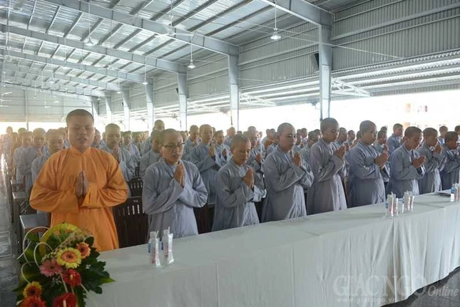 Học viện PGVN tại TP.HCM khai giảng năm học mới ảnh 3 hocvienpg37.jpg