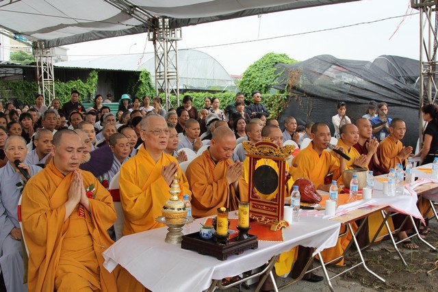 Hà Nội: Chùa Phúc Long đúc tượng Phật và chuông đồng ảnh 2 chuonggialam00017.jpg