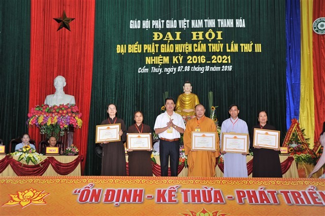 Thanh Hóa: Đại hội PG huyện Cẩm Thủy lần III ảnh 3 camthuy 2.jpg