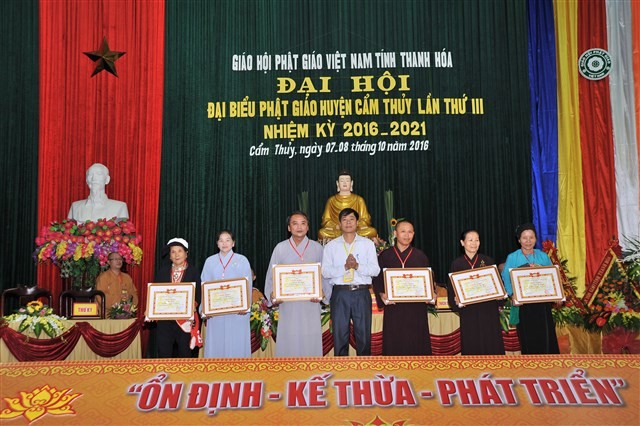 Thanh Hóa: Đại hội PG huyện Cẩm Thủy lần III ảnh 4 camthuy 3.jpg