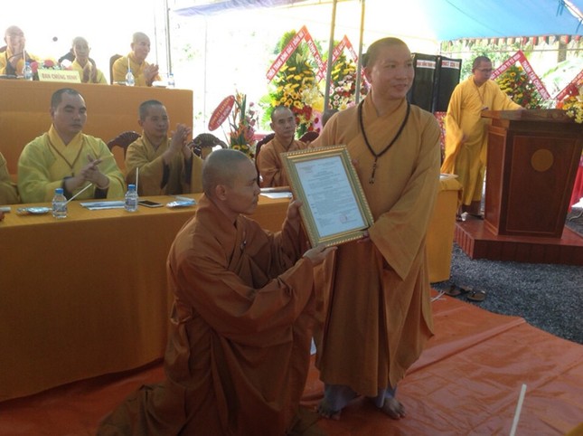 Tiền Giang: PG Chợ Gạo có thêm một ngôi chùa ảnh 2 1 chogao 1.jpg