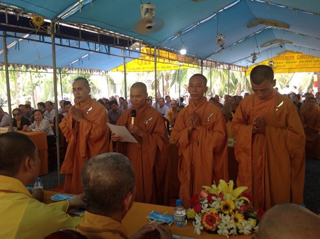 Tiền Giang: PG Chợ Gạo có thêm một ngôi chùa ảnh 4 1 chogao 3.jpg