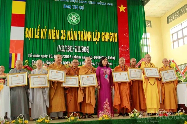 Đồng Nai tổ chức lễ kỷ niệm 35 năm thành lập GHPGVN ảnh 11 18.jpg