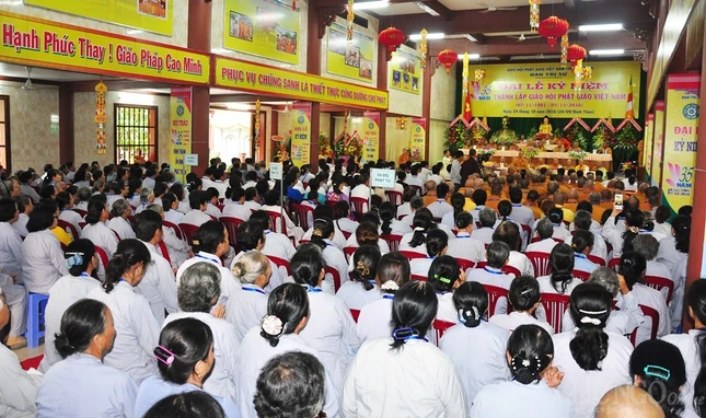 PG Long An trọng thể kỷ niệm 35 năm thành lập Giáo hội ảnh 12 H5.jpg