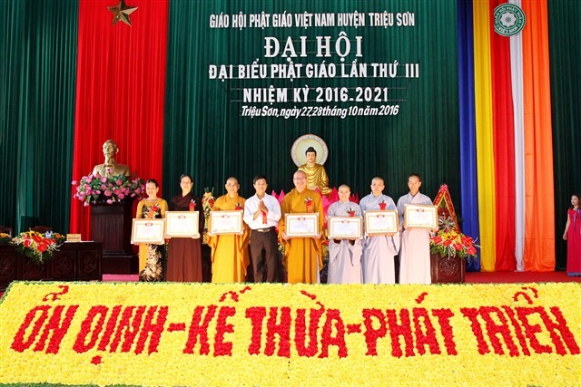 Thanh Hóa: PG huyện Triệu Sơn đại hội lần III ảnh 4 a trieuson 3.jpg