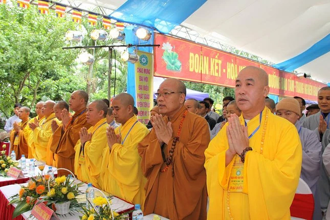 Hưng Yên: Đại hội Phật giáo huyện Tiên Lữ lần V ảnh 1 a hung yen 2.jpg