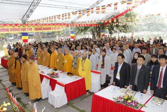 Hà Nội: Suy cử BTS PG huyện Quốc Oai nhiệm kỳ mới ảnh 1 chuabang 1.jpg