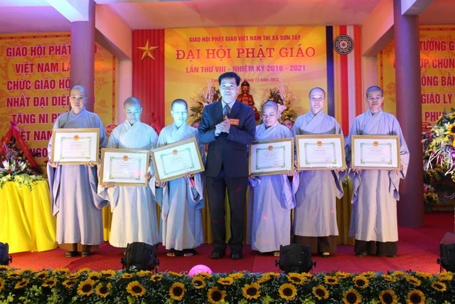 Hà Nội: PG thị xã Sơn Tây tổ chức đại hội lần VIII ảnh 4 a hn 10.jpg