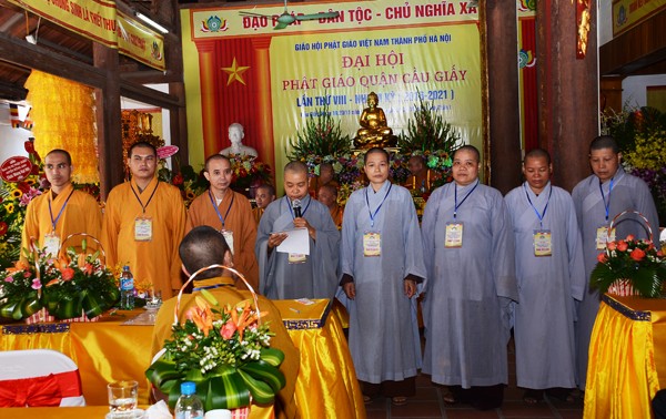 Hà Nội: Đại hội đại biểu Phật giáo quận Cầu Giấy ảnh 5 DSC_3821.jpg