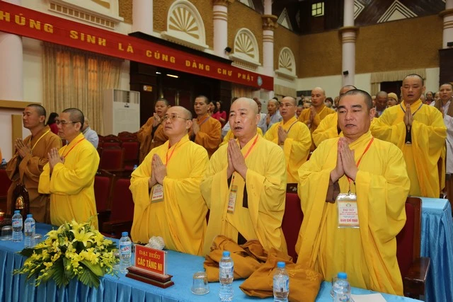 Bắc Ninh: Phật giáo huyện Gia Bình đại hội lần VIII ảnh 1 a bninh 4.jpg