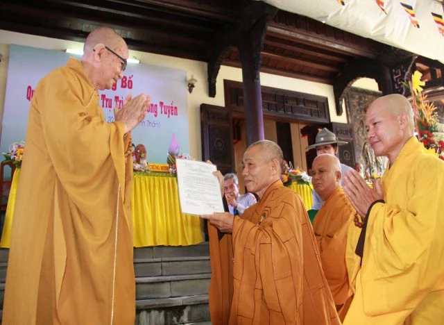 Quảng Nam: Bổ nhiệm trụ trì chùa Long Tuyền (Hội An) ảnh 2 IMG_1475.jpg