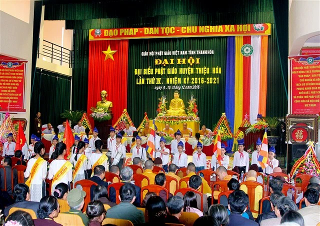 Thanh Hóa: PG huyện Thiệu Hóa tổ chức đại hội lần IV ảnh 1 a thieuhoa 4.jpg