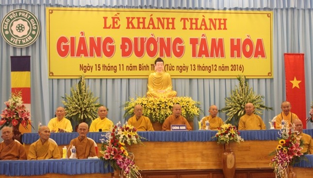 Tây Ninh: Khánh thành giảng đường Tâm Hòa ảnh 1 a tamhoa 1.jpg