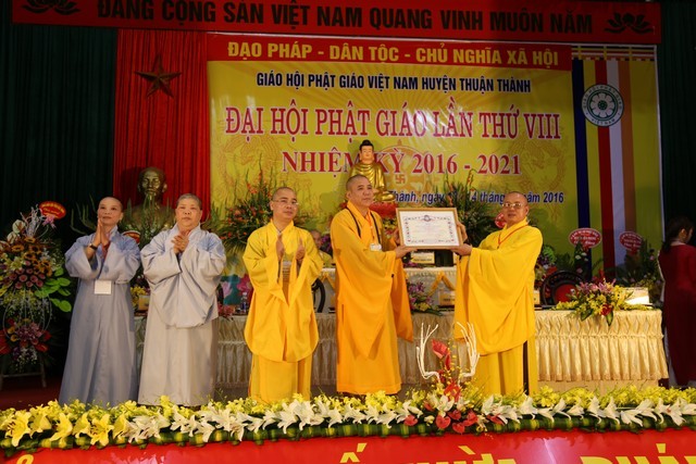 Bắc Ninh: Phật giáo huyện Thuận Thành đại hội lần VIII ảnh 2 a bn 1.jpg