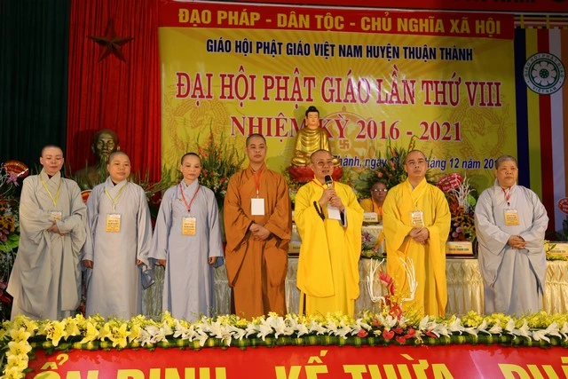 Bắc Ninh: Phật giáo huyện Thuận Thành đại hội lần VIII ảnh 4 a bn 5.jpg