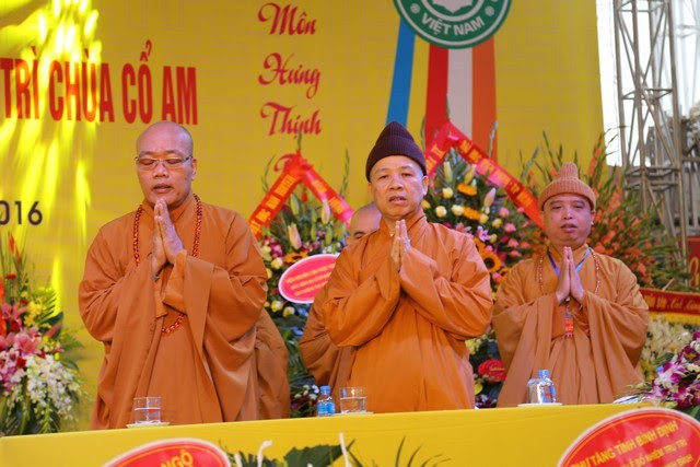 Lễ lạc thành giai đoạn 1, bổ nhiệm trụ trì chùa Cổ Am ảnh 1