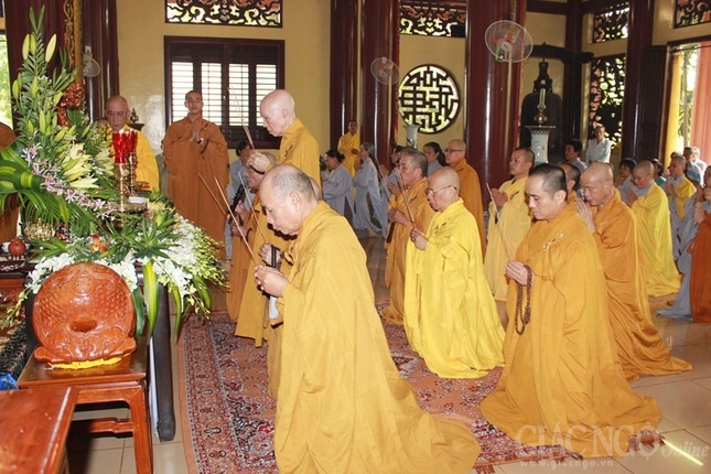 TP.HCM: Tưởng niệm chung thất HT.Thích Chơn Thiện ảnh 3 4ct.jpg