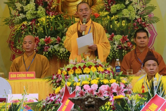 Thái Bình: Đại hội đại biểu Phật giáo huyện Thái Thụy ảnh 4 IMG_5059_640x427.JPG