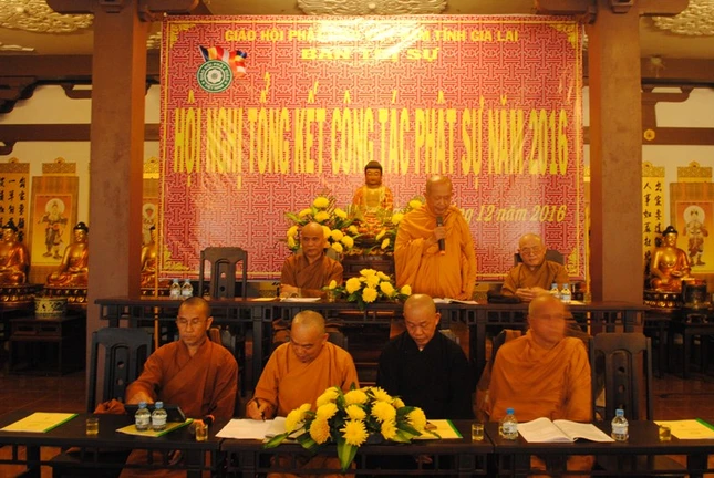 Phật giáo Gia Lai tổng kết Phật sự năm 2016 ảnh 1 DSC_1158.jpg