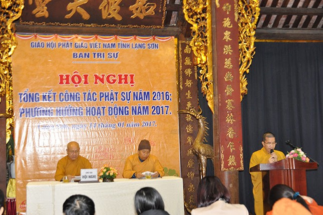 Lạng Sơn: Tổng kết công tác Phật sự năm 2016 ảnh 1 a ls 2.jpg